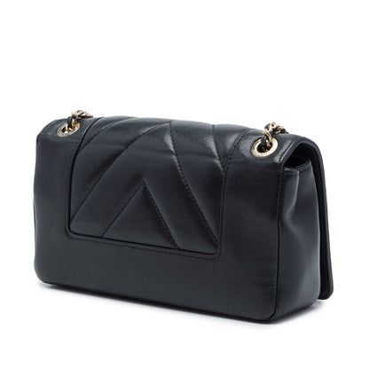 Chanel Mini Quilted Chevron Sheepskin Mademoiselle Vintage Flap