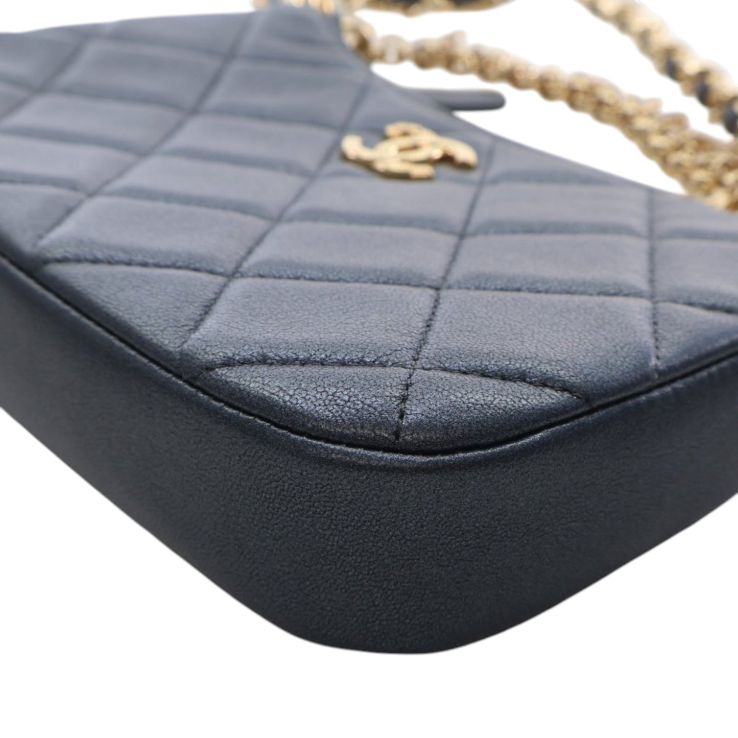 Chanel Logo Chain Crossbody