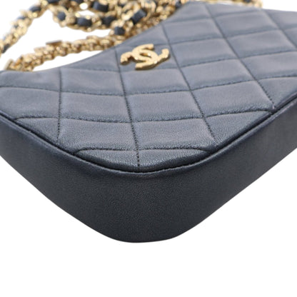 Chanel Logo Chain Crossbody