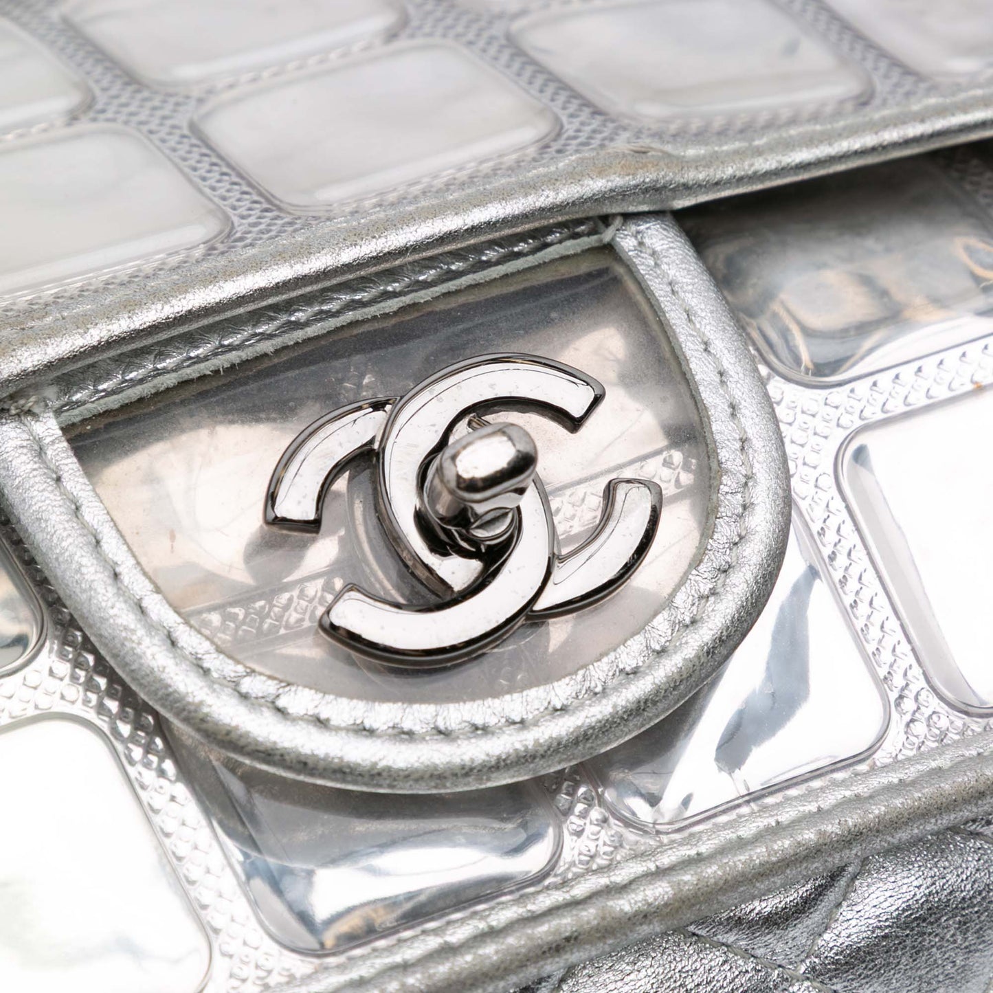 Chanel Vinyl Ice Cube Flap