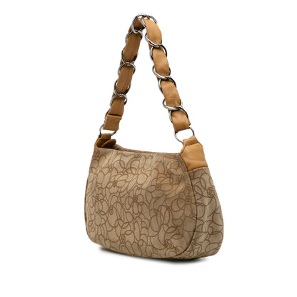 Chanel CC Camellia Hobo