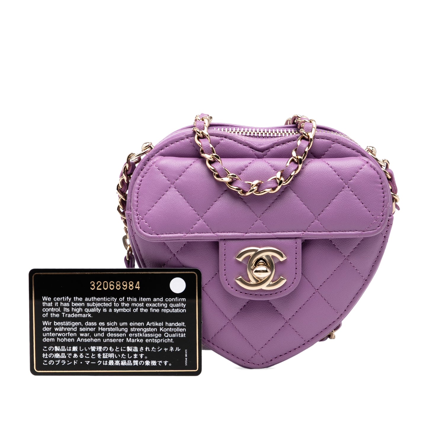 Chanel CC in Love Heart Crossbody