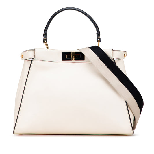 Fendi Peekaboo Selleria Iconic Satchel