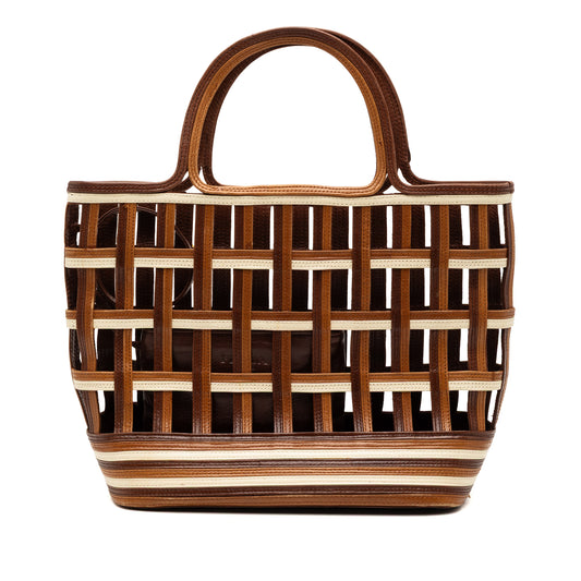 Prada Lattice Tote