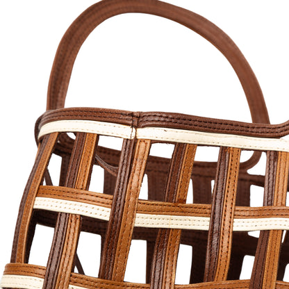 Prada Lattice Tote