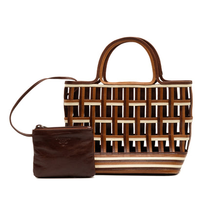 Prada Lattice Tote