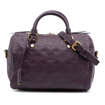 Louis Vuitton Monogram Empreinte Speedy Bandouliere 25
