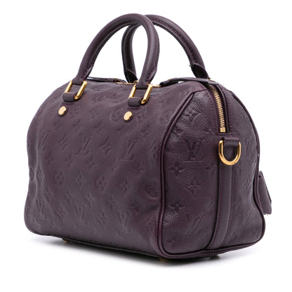 Louis Vuitton Monogram Empreinte Speedy Bandouliere 25