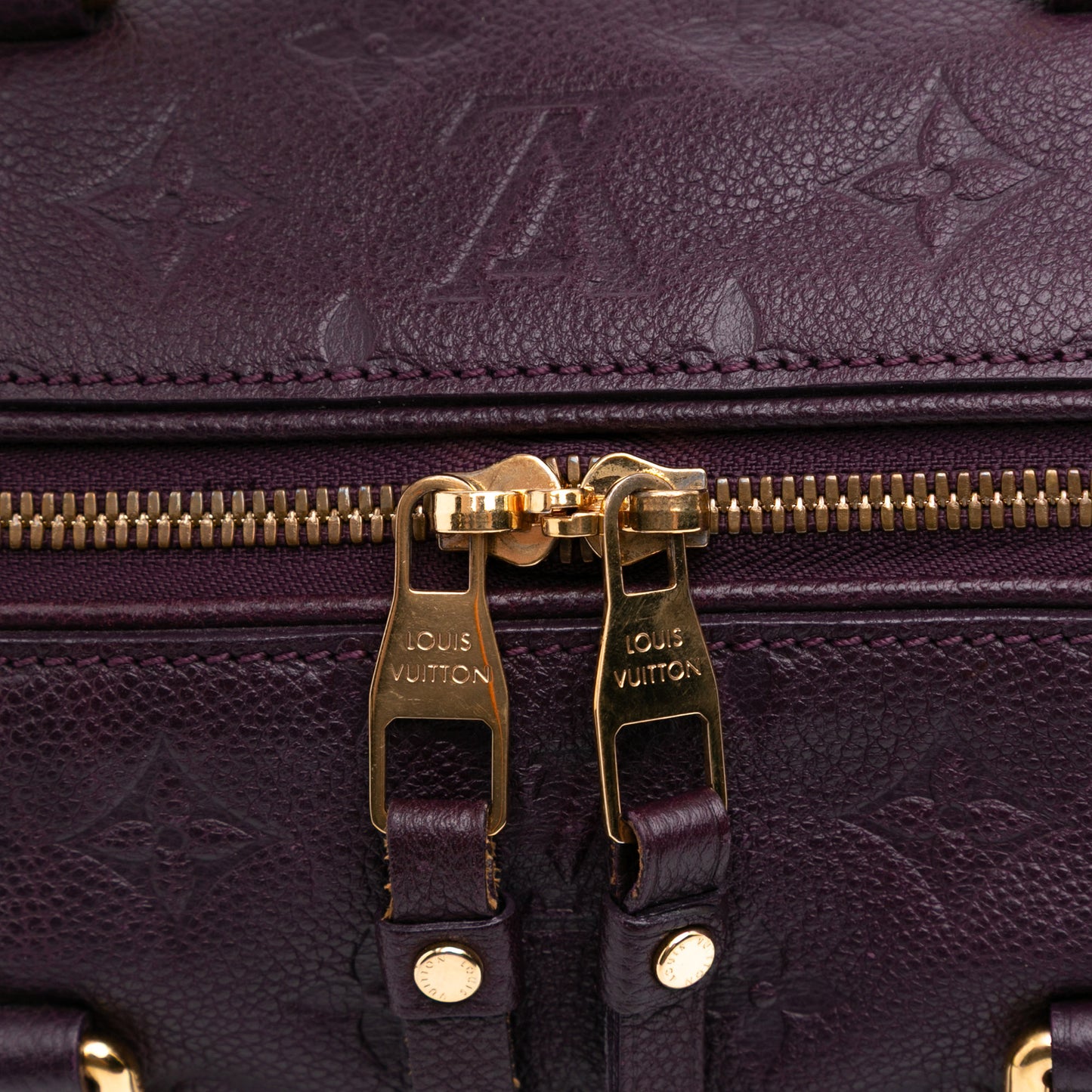 Louis Vuitton Monogram Empreinte Speedy Bandouliere 25