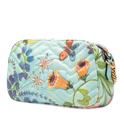 Gucci GG Marmont Flora Painted Camera Bag