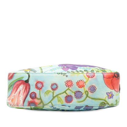 Gucci GG Marmont Flora Painted Camera Bag