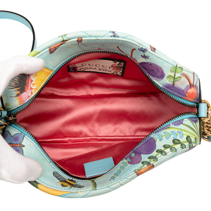 Gucci GG Marmont Flora Painted Camera Bag