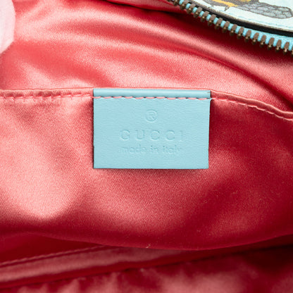 Gucci GG Marmont Flora Painted Camera Bag