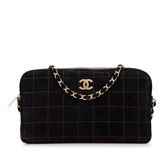 Chanel CC Chocolate Bar Chain Camera Bag
