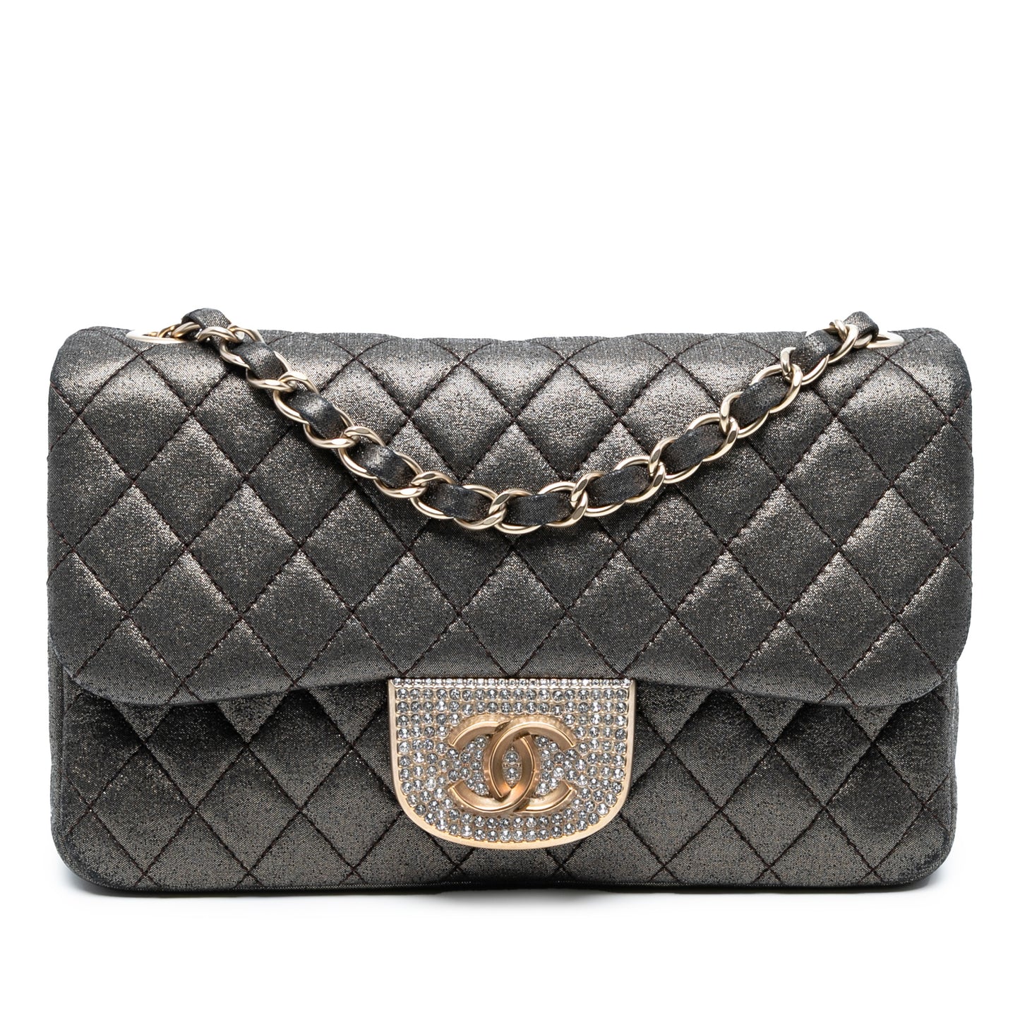 Chanel Iridescent Crystal Single Flap