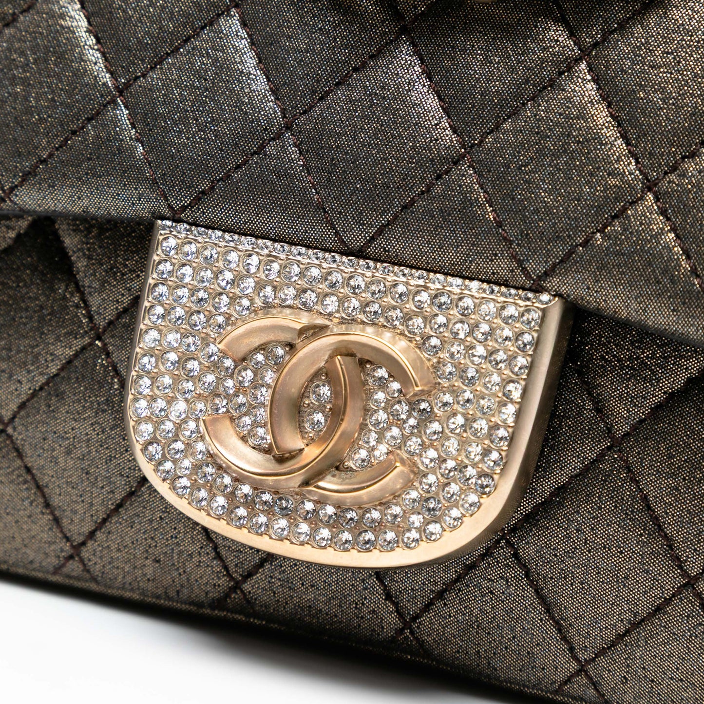 Chanel Iridescent Crystal Single Flap