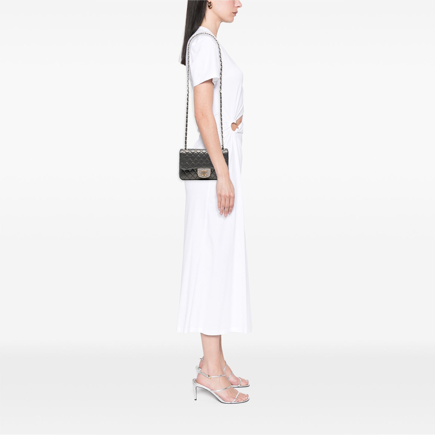 Chanel Iridescent Crystal Single Flap