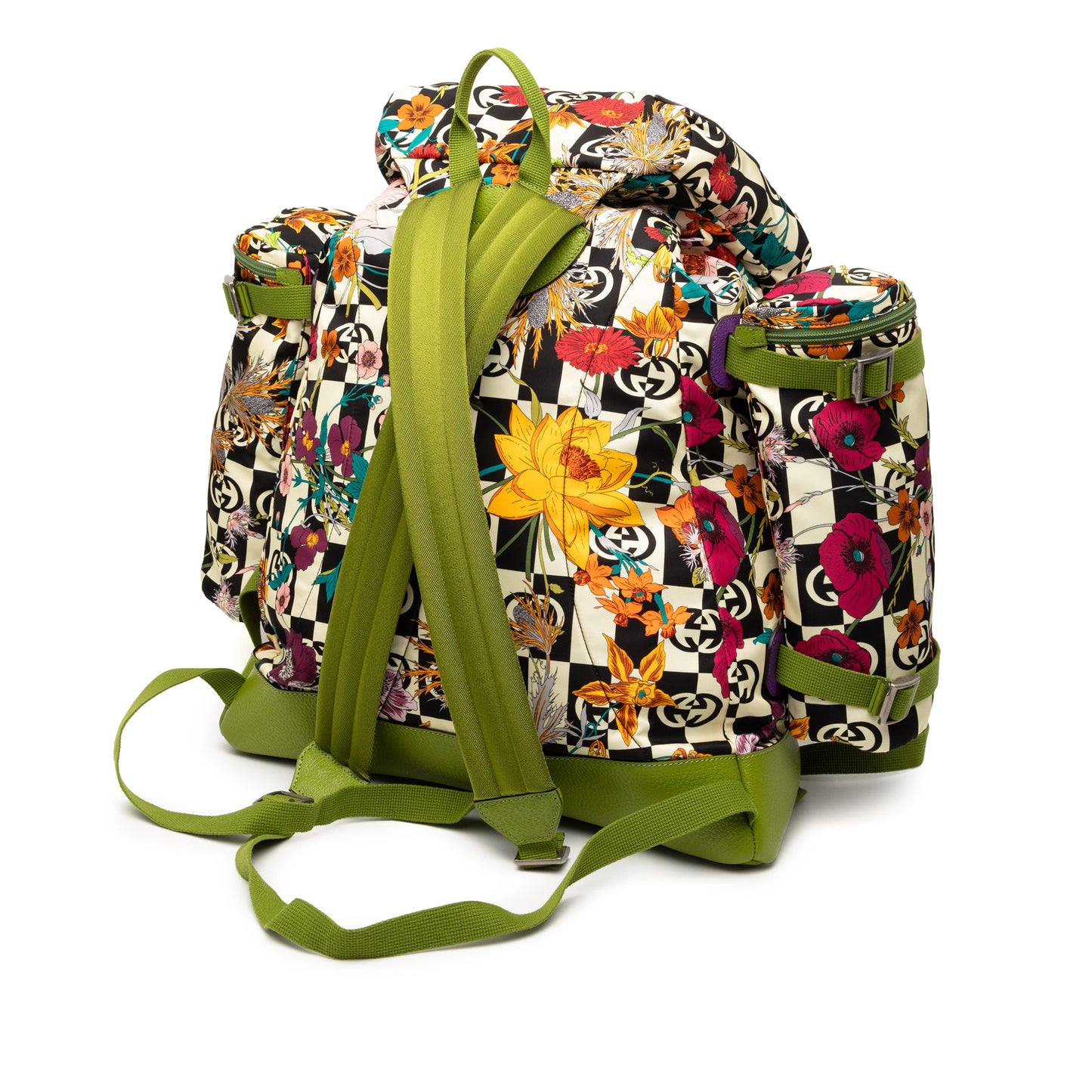 Gucci & The North Face Floral Multicolor Backpack