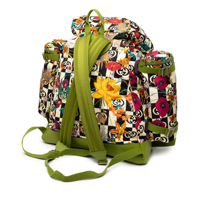 Gucci & The North Face Floral Multicolor Backpack