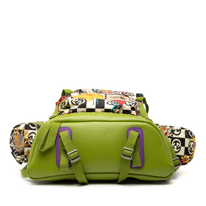 Gucci & The North Face Floral Multicolor Backpack