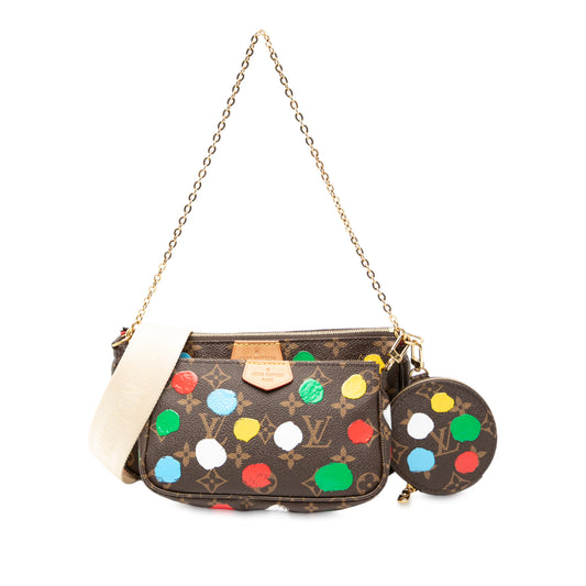 Louis Vuitton Yayoi Kusama Monogram Painted Dots Multi Pochette Accessoires