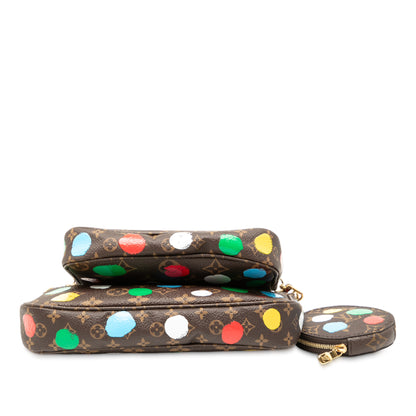 Louis Vuitton Yayoi Kusama Monogram Painted Dots Multi Pochette Accessoires