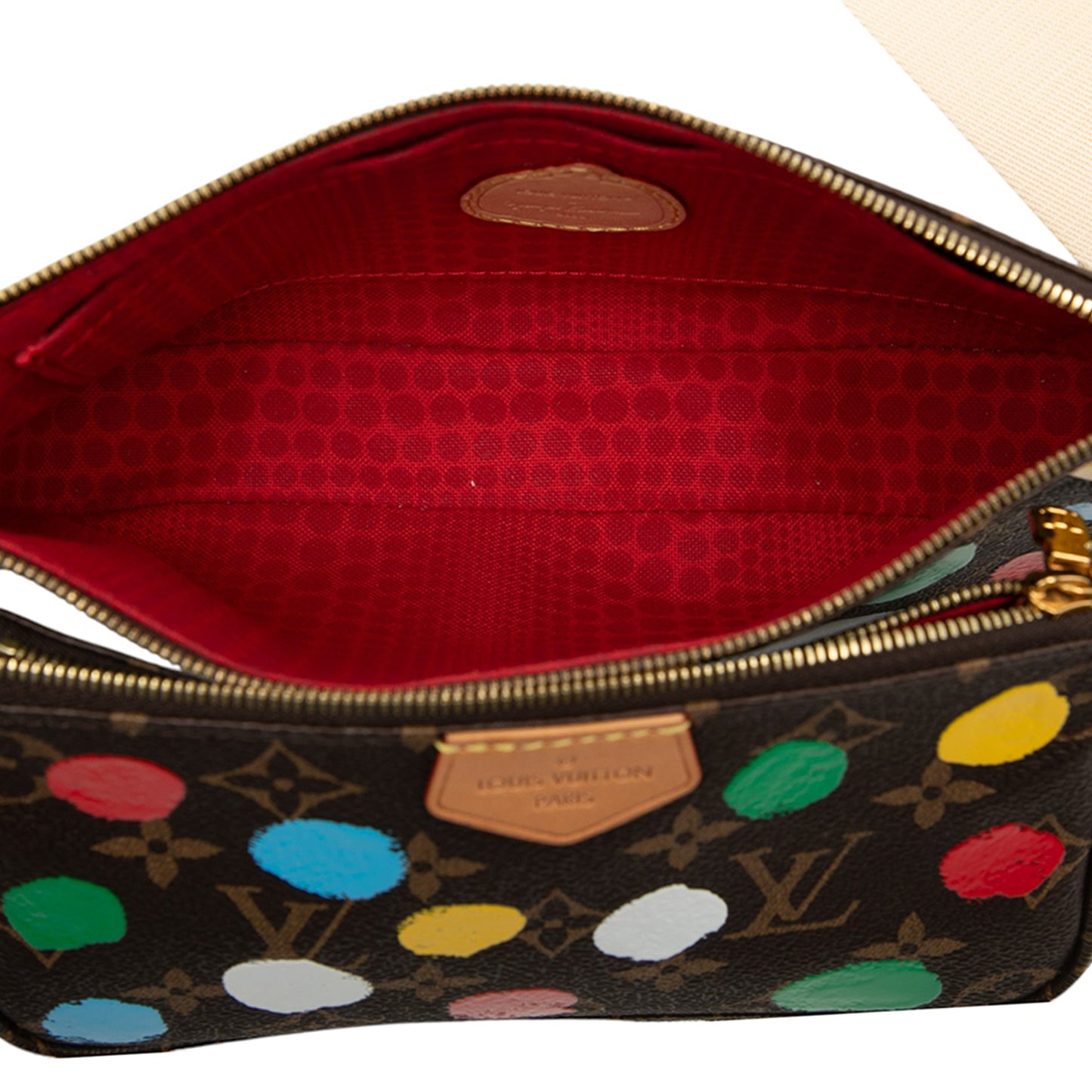 Louis Vuitton Yayoi Kusama Monogram Painted Dots Multi Pochette Accessoires