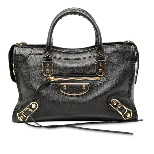 Balenciaga Motocross Classic Metallic Edge City