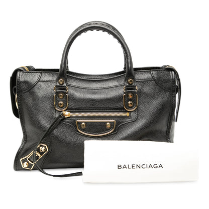 Balenciaga Motocross Classic Metallic Edge City