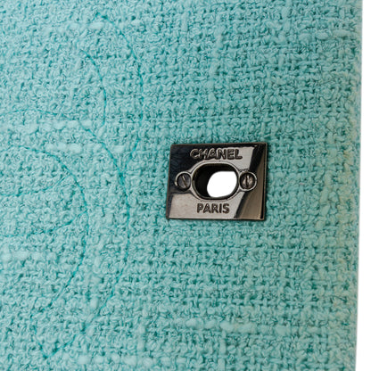 Chanel CC Bicolor Tweed Flap