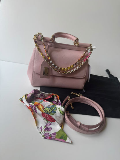 Dolce e Gabbana Small Leather Miss Sicily