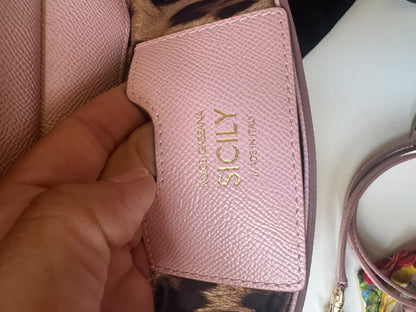 Dolce e Gabbana Small Leather Miss Sicily