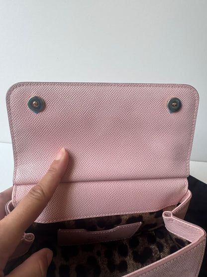 Dolce e Gabbana Small Leather Miss Sicily
