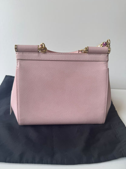 Dolce e Gabbana Small Leather Miss Sicily