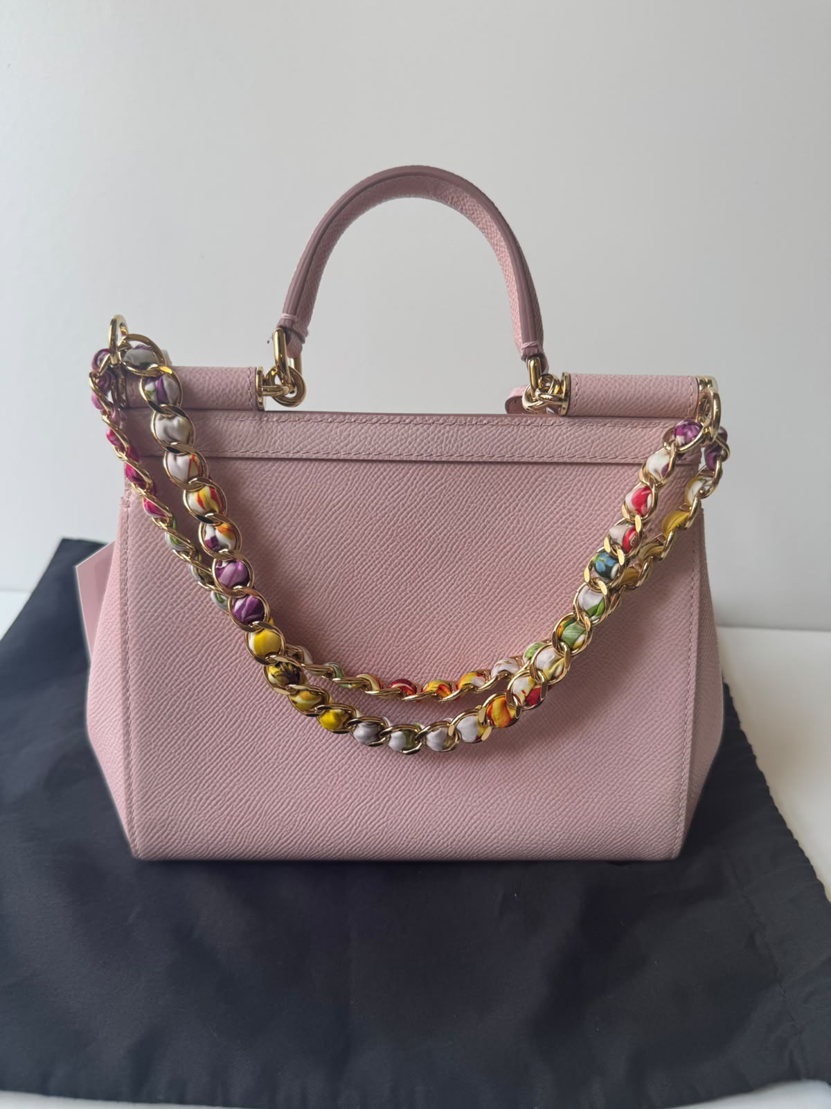 Dolce e Gabbana Small Leather Miss Sicily