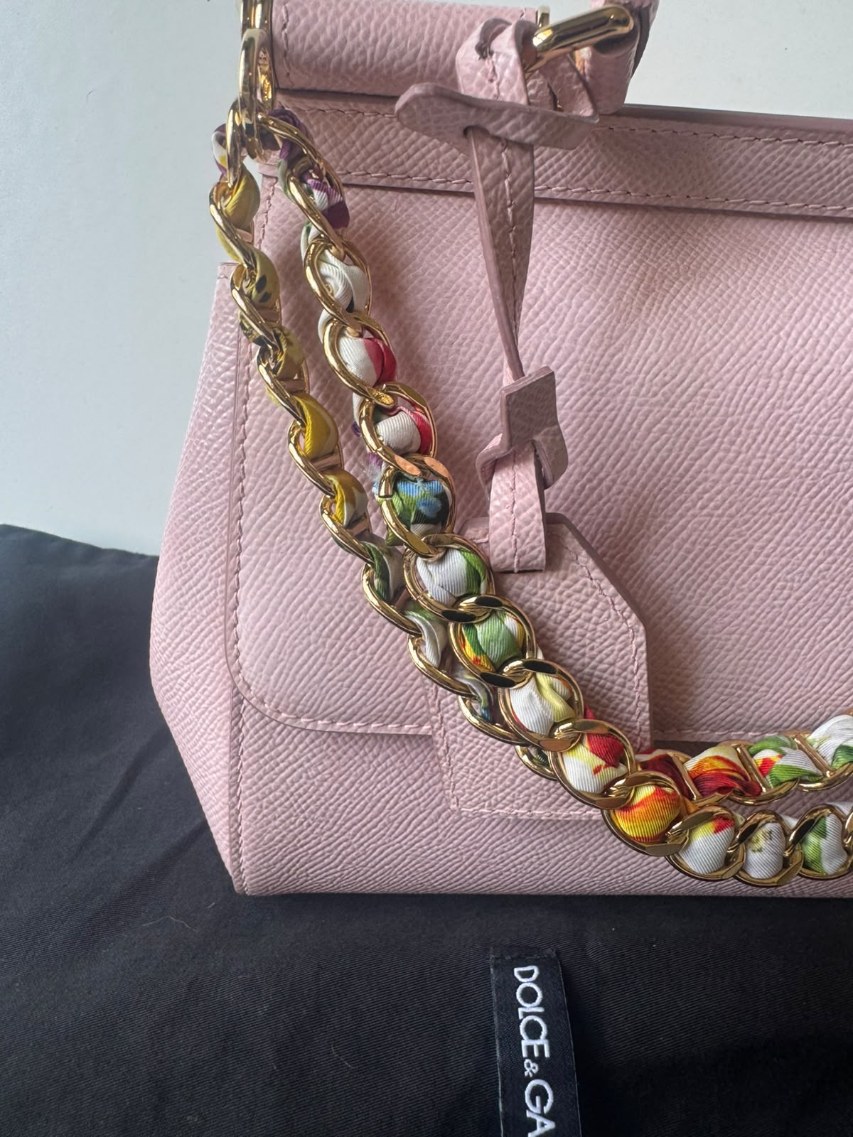 Dolce e Gabbana Small Leather Miss Sicily