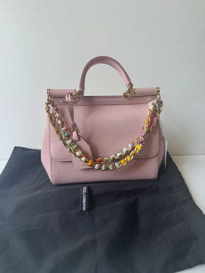 Dolce e Gabbana Small Leather Miss Sicily
