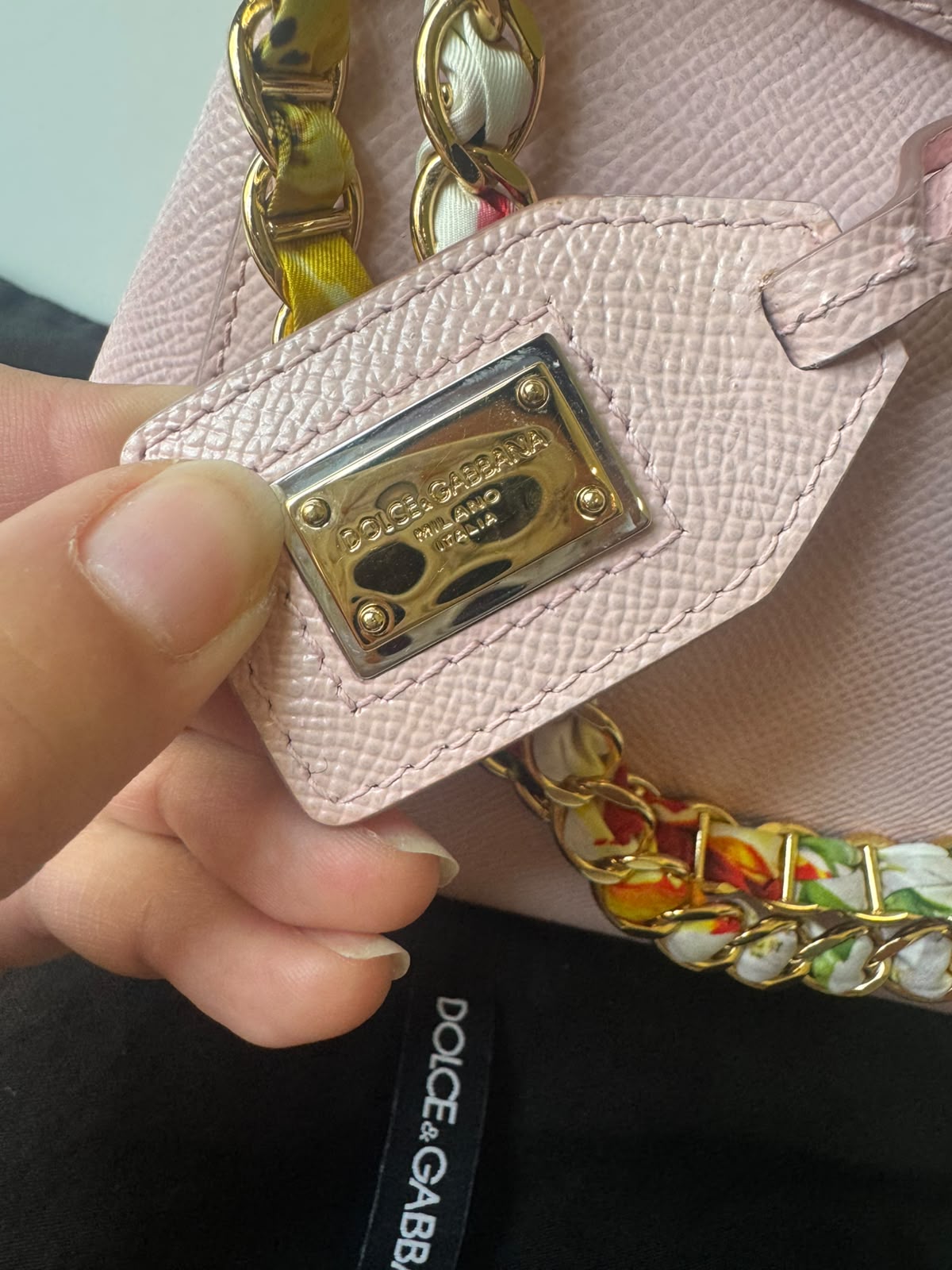 Dolce e Gabbana Small Leather Miss Sicily