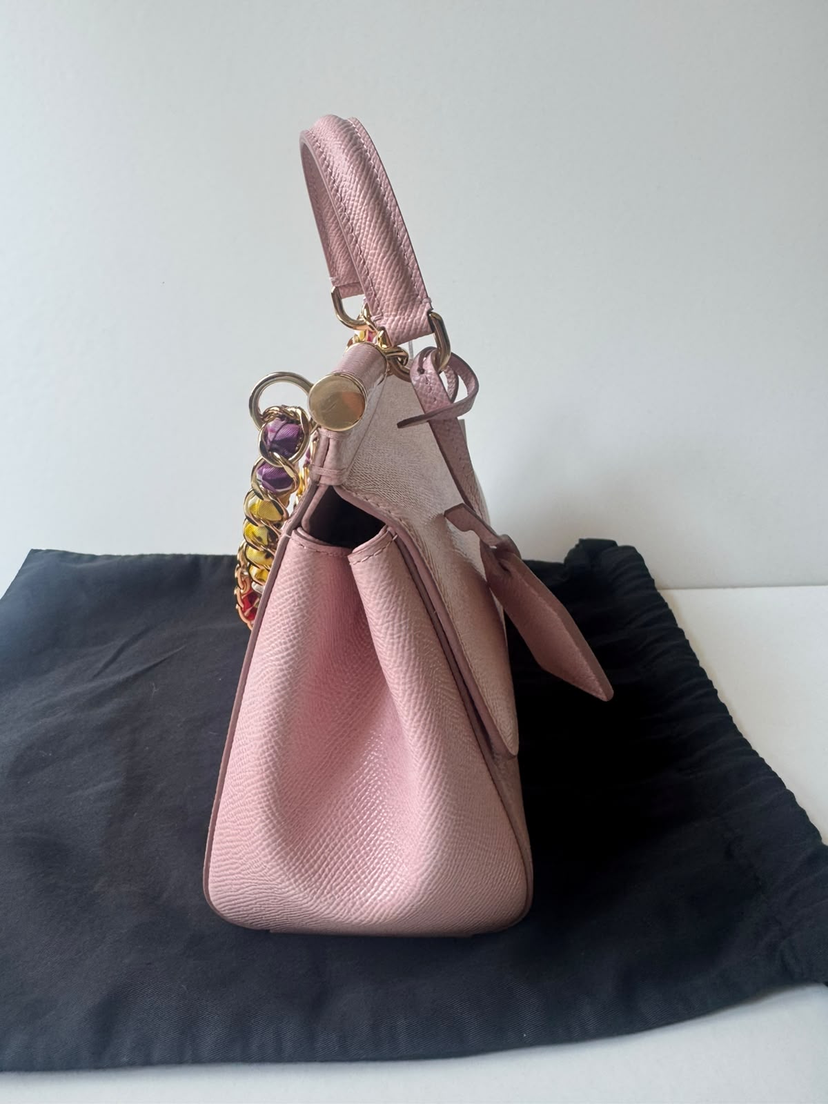 Dolce e Gabbana Small Leather Miss Sicily