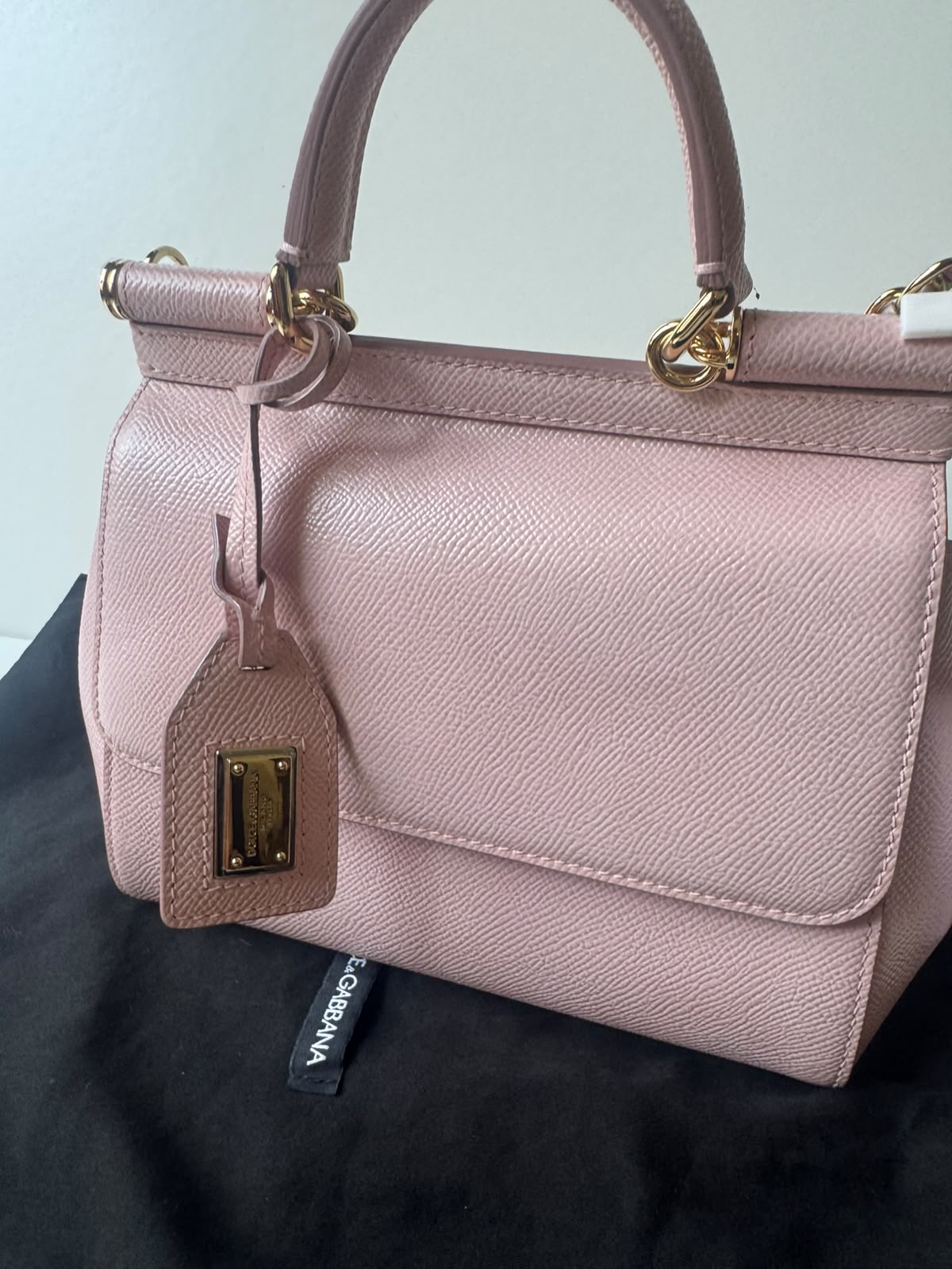 Dolce e Gabbana Small Leather Miss Sicily