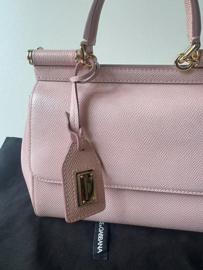 Dolce e Gabbana Small Leather Miss Sicily