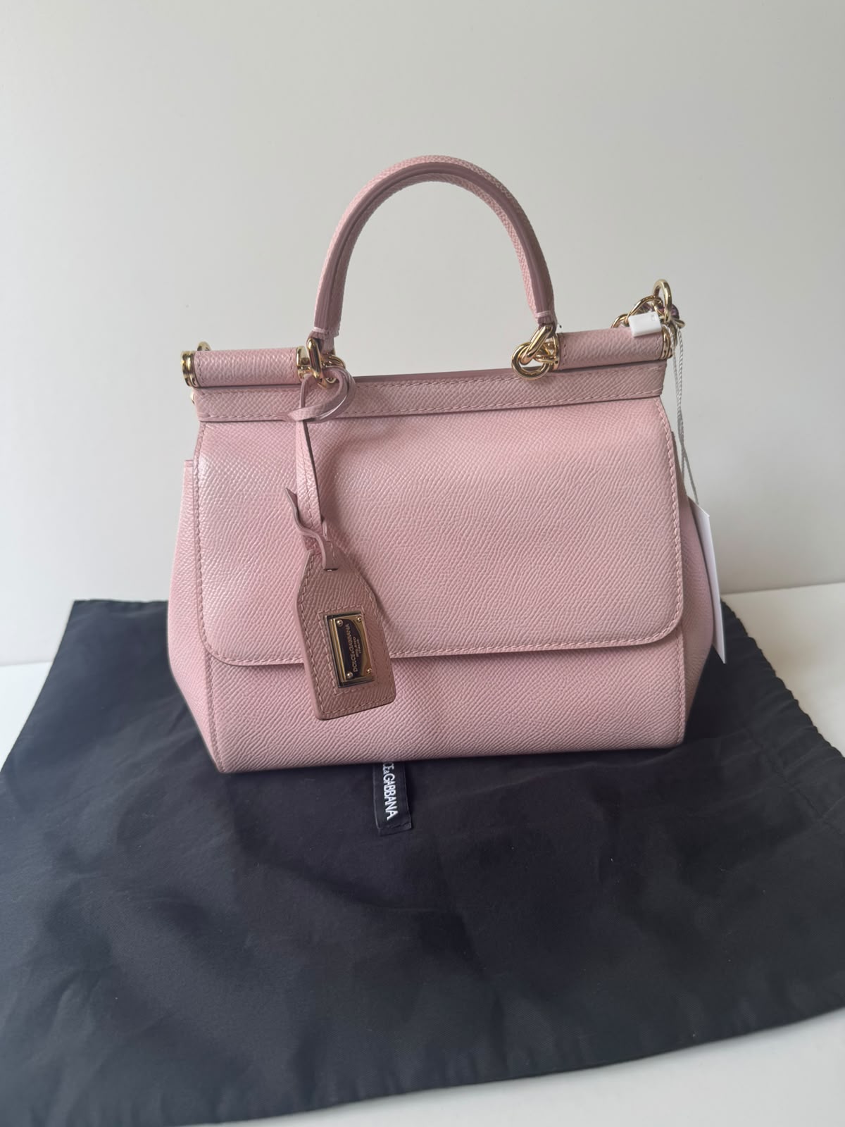 Dolce e Gabbana Small Leather Miss Sicily