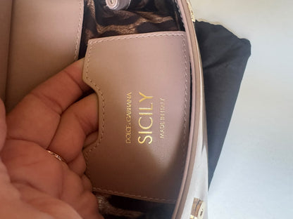 Dolce e Gabbana Small Leather Miss Sicily