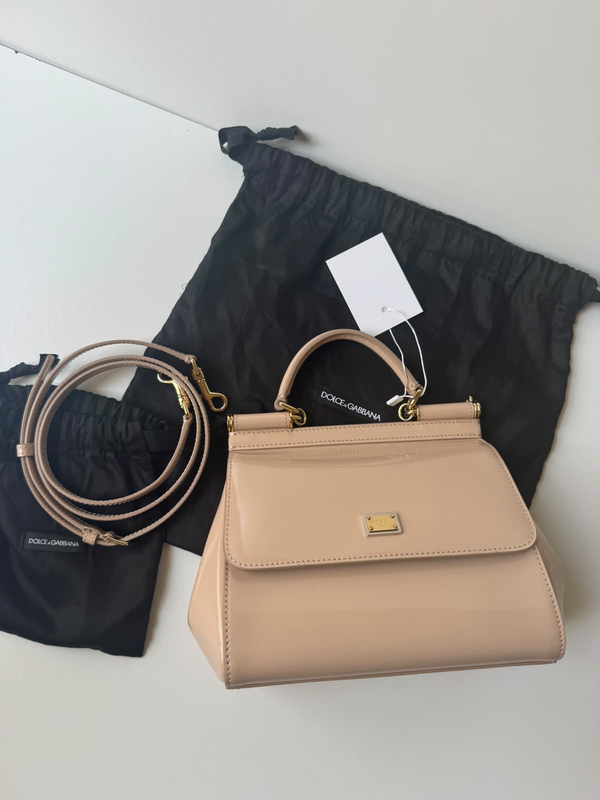 Dolce e Gabbana Small Leather Miss Sicily
