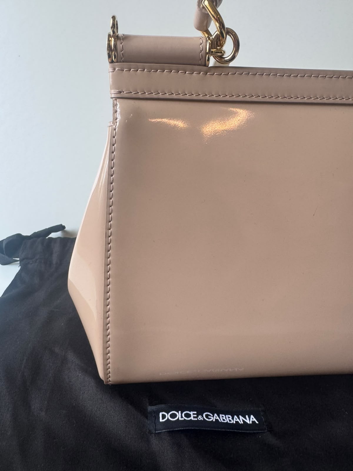 Dolce e Gabbana Small Leather Miss Sicily