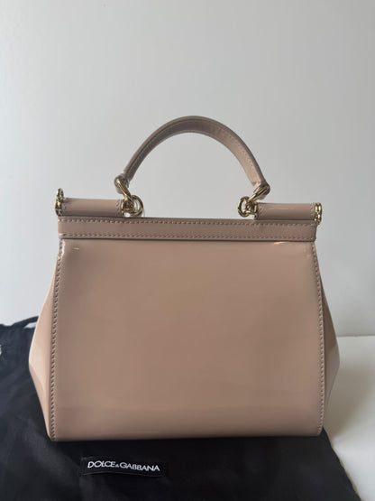 Dolce e Gabbana Small Leather Miss Sicily