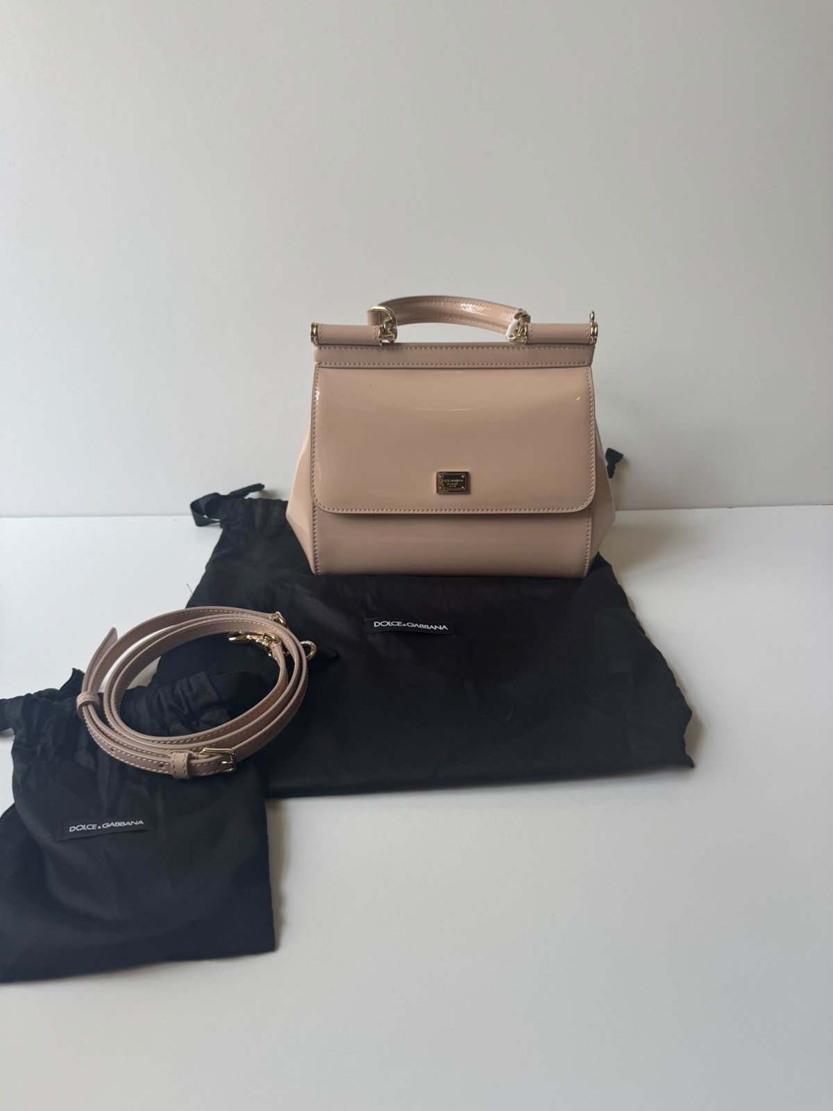 Dolce e Gabbana Small Leather Miss Sicily