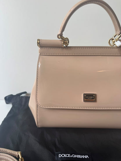 Dolce e Gabbana Small Leather Miss Sicily