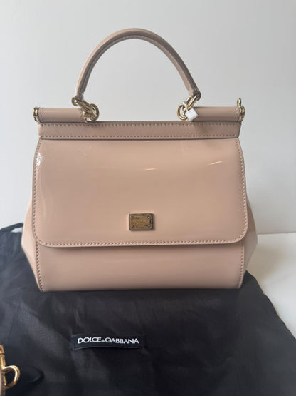 Dolce e Gabbana Small Leather Miss Sicily