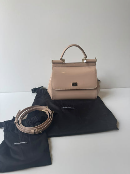 Dolce e Gabbana Small Leather Miss Sicily
